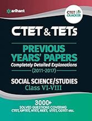 CTET & TETs Previous Year' Solved Papers Social Sciences/Studies Class VI-VIII(Paperback, EXP.)