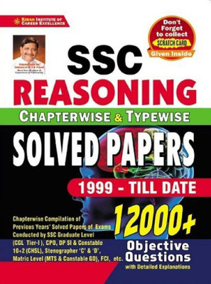 Kiran SSC Reasoning Chapterwise And Typewise Solved Papers 12000+(Paperback, Think Tank of Kiran Institute of Career Excellence Pvt Ltd)