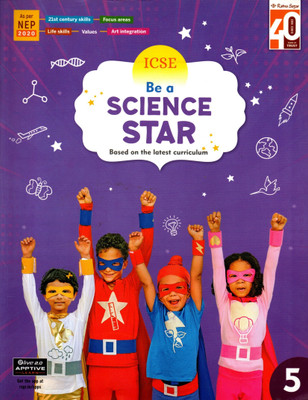 Be A Science Star For Icse, Class-5, Ratna Sagar(Paperback, VARINDER PURI)