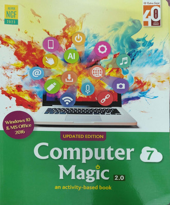 Computer Magic An Activity Based Book Class 7(Pepper back, Komal arora, Vikas arora)