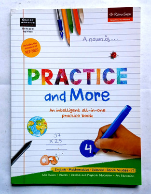 Practice And More Class- 4 (Old Used Book)(Paperback, Editorial)