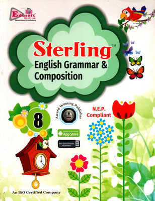 Sterling English Grammar & Composition For Class-8, Edusoft(Paperback, GAGAN AGARWAL)