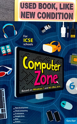 Icse Computer Zone Class-6(Old Book)(Paperback, FR VINCENT PINTO)
