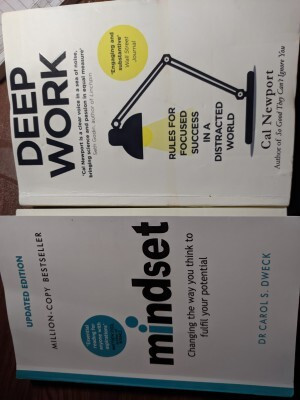 Mindset , Deep Work (Set Of Two) (Paperback, Carol Dweck & Cal Newport)(Paperback, Carol Dweck & Cal Newport)