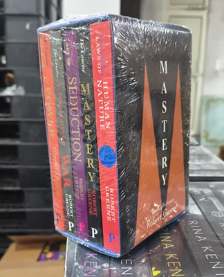 5 Books Set : The Concise (48 Laws Of Power + Human Nature + Mastery + Art Of Seduction + 33 Strategies Of War) (Paperback, Robert Greene)(Paperback, Robert Greene) 5 Books Set : The Concise (48 Laws Of Power + Human Nature + Mastery + Art Of Seduction + 33 Strategies Of War) (Paperback, Robert Greene)(Paperback, Robert Greene)