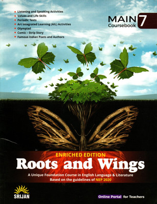 Srijan, Roots And Wings Main Coursebook - 7(Paperback, J K GANGAL)