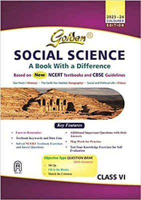 Golden Social Science Book | For Class 6 | 2023-24 Perfect Paperback(Paperback, R.k gupta)
