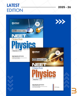 NEET Objective Physics Volume 1 & 2 | NEET Practice Set | With Modular Theory & Exercise MCQ Practice With PYQs- Theory Connect | For Exam 2025-26(Paperback, DC Pandey (Author))