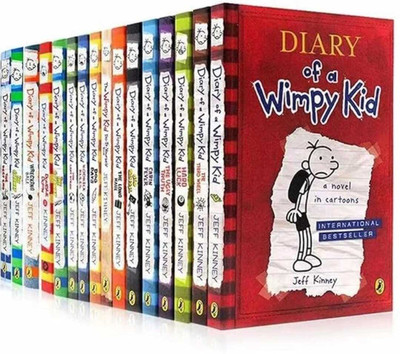 Diary Of A Wimpy Kid 12 Book Collection (English, Paperback, Kinney Jeff)(Paperback, Kinney Jeff) 4.31, 604 Ratings & 90 Reviews)