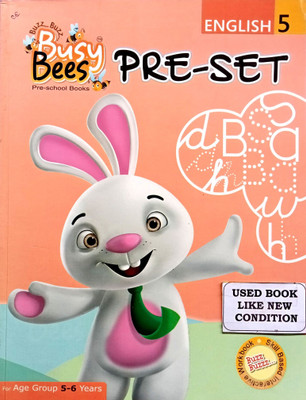 Busy Bees Pre-Set English Class-5(Old Book)(Paperback, NIDA FATIMA)