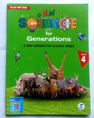 New Science For Generations Class-4(Used Like New Condition)(Paperback, MEENA HANDA, ANJALI RATHI)