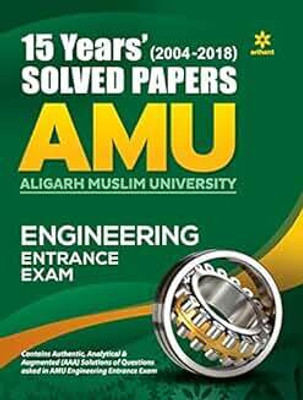 15 Years' Solved Papers For AMU Engineering Entrance Exam(Paperback, EXPERTS)