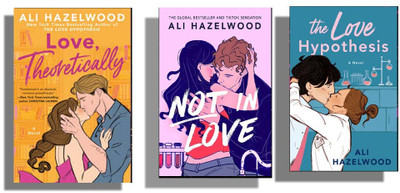 Arushibooks Combo: ( Love, Theoretically + Not In Love + The Love Hypothesis ) English(Paperback, Ali Hazelwood)