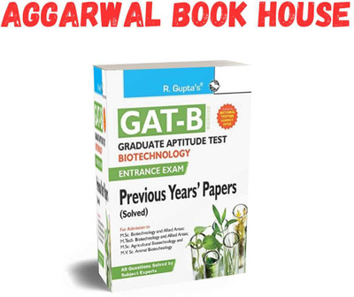 RPH Graduate Aptitude Test - Biotechnology (GAT-B) Previous Years' Paper (Solved) EM Paperback(Paperback, RPH Editorial Board)
