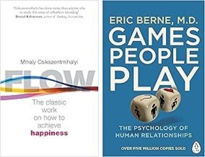 Flow: The Classic Work On How To Achieve Happiness: The Psychology Of Happiness+Games People Play: The Psychology Of Human Relationships(Paperback, Combo)