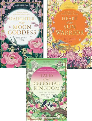 Celestial Kingdom (3 Book Series) 
1
DAUGHTER MOON GODDESS
2 
Heart Of The Sun Warrior
3
Tales Of The Celestial Kingdom(Paperback, Sue Lynn TanSue Lynn Tan)