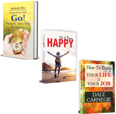 Go! Navigate Your Way To Success + How To Enjoy Your Life And Your Job + Art Of Being Happy Developing Your Confidence, Resilience, Appreciation And Communication
| Happiness Masterclass | Emotional Well-Being | Positive Psychology | Self-Improvement Techniques (Set Of 3 Books)(Hardcover, George Har Go! Navigate Your Way To Success + How To Enjoy Your Life And Your Job + Art Of Being Happy Developing Your Confidence, Resilience, Appreciation And Communication
| Happiness Masterclass | Emotional Well-Being | Positive Psychology | Self-Improvement Techniques (Set Of 3 Books)(Hardcover, George Har