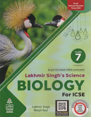 Icse Lakhmir Singh's Science Biology Class 7 S. Chand School Books(Paperback, LAKHMIR SINGH, MANJIT KAR)