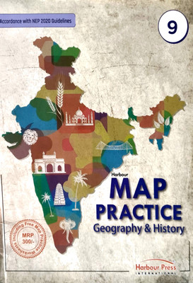 Harbour Map Practice Geography & History Class 9(Paperback, PC GOEL)