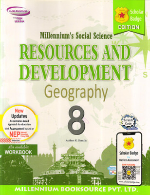 Millenium,s Social Science Resource And Development Geography 8(Paperback, K. Romila)