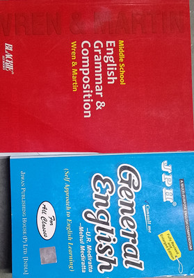JPH General English & Blackie Middle School English Grammar And Composition (Combo Set Of 2 Books)(Paperback, P.C. WREN)