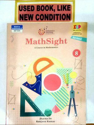 MATH SIGHT Class-8 (Old Book)(Paperback, Jharna De, Ranjana Kumar)