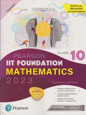 Pearson Iit Foundation Mathematics - 2023, For Class - 10,[11 Th Edition](Paperback, EXPERT TEAM)