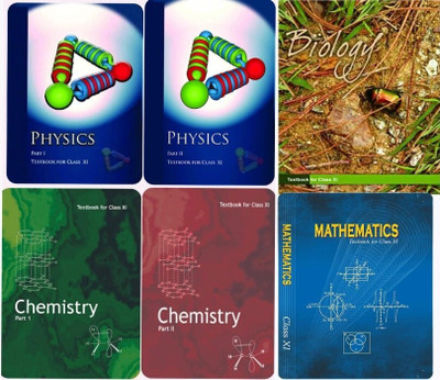 NCERT Textbooks For Class 11th (PCMB) - Physics Part 1&2, Chemistry Part 1&2, Biology And Mathematics - Set Of 6 Books - As Per New Edition 2025(Hardcover, NCERT)