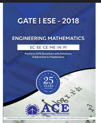 Gate I Ese- 2018 Engineering Mathematics 25 Years(Paperback, unknown)