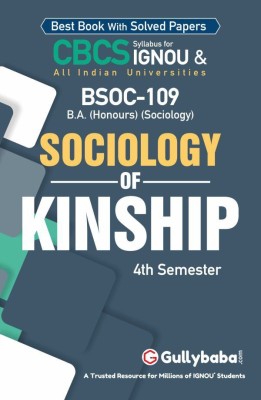 BSOC-109 Sociology Of Kinship(Paperback, GPH Expert)