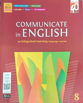 Communicate In English An Integrated Learning Course Class 8(Pepper back, Uma raman)