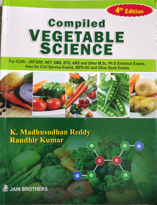 Compiled Vegetable Science (4th Edition, Oct,2024)(Paperback, K. Madhusudhan Reddy & Randhir Kumar)