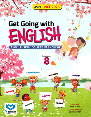 V-Connect, Get Going With English, Coursebook-8(Paperback, MAHUA ROY)