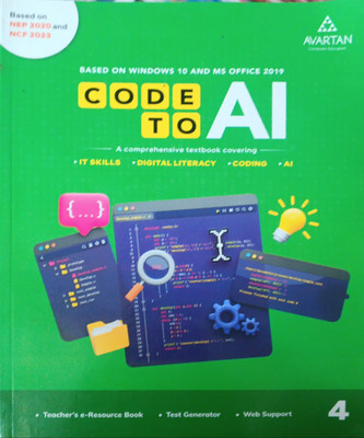 Code To Al Class 4(Pepper back, Avartan book)