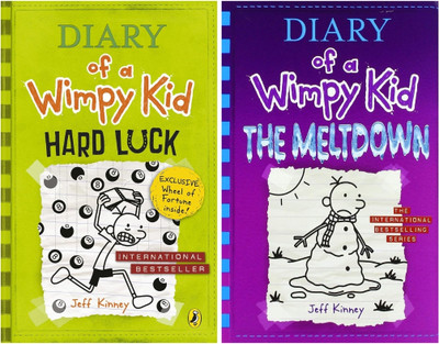 Hard Luck + The Meltdown - Combo Of 2 Books Set(Hardcover, Jeff Kinney)