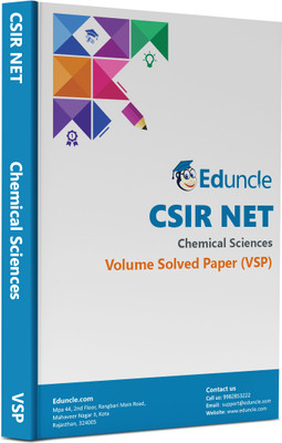 CSIR NET Chemical Science VSP (Volume Wise Solved Papers) By Eduncle(Perfect Paper Back, Eduncle)