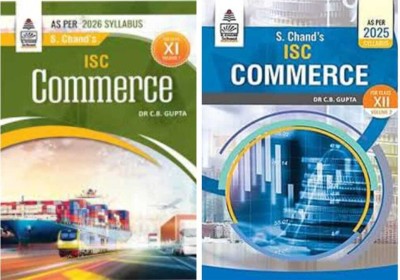 S Chand ISC Commerce Volume 1 & 2 For Class XI And XII(Paperback, DR C.B. GUPTA)