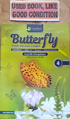 Butterfly A Multi -Skill Course In English Class-4(Old Book)(Paperback, Dr. Ketan N. Pithadia, Durgesh)