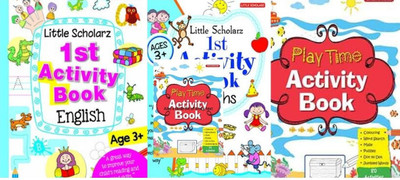 1st Activity Book Ages 3+ Set Of 3 Books Mathactivity Play Time Activity English Activity Aggarwal Books(Paperback, LITTLE SCHOLARZ) 1st Activity Book Ages 3+ Set Of 3 Books Mathactivity Play Time Activity English Activity Aggarwal Books(Paperback, LITTLE SCHOLARZ)