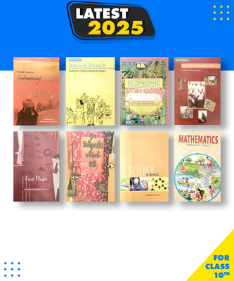Class 10th Science+math+sst+ English Paperback, NCERT|New Latest Edition For 2025-2026(Paperback, NCERT)