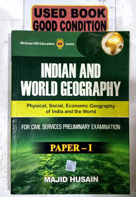 Indian And World Geography Paper -1(Paperback, MAJID HUSAIN)
