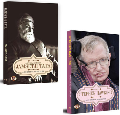 Jamsetji Tata + Stephen Hawking Biography Books| Motivational | Discipline | Biography Books | Self Help| Businessmen (Set Of 2 Books)(Paperback, Prashant Kumar, Mahesh Dutt Sharma)