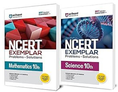 NCERT Exemplar Class 10th Science, Mathematics ( Combo Set Of 2 Books ) | English Medium | Precise And Detailed Solutions To All The Questions | Edition 2025(Paperback, Mohd. Adil Tauheed, Sayonika Jana, Tarnija Midha & Manvi Sirohi)