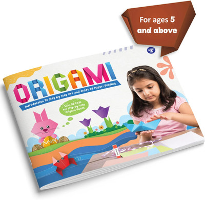 Origami Book For Kids - Easy Step-By-Step Paper Folding Projects For Beginners Ages 5+ | Origami Paper For Craft Fun Activity With Illustrated Instructions, QR Code Video Tutorial(Paperback, Target Publications)