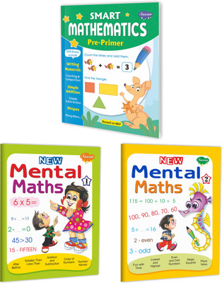 Early Maths|Pack Of 3 Books Paperback | Super Jumbo Combo For Collecters And Library School Activity Books(Paperback, Manoj Publications)
