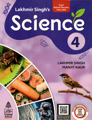 Science For Class-4, S. Chand School(Paperback, LAKHMIR SINGH, MANJIT KAUR)
