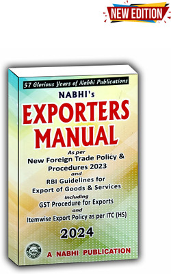 Nabhi’s Exporters Manual As Per New Foreign Trade Policy Edition 2024(Paperback, NABHI PUBLICATION)
