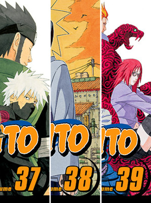 Naruto Vol. 37,38,39(Paperback, Masashi Kishimoto)