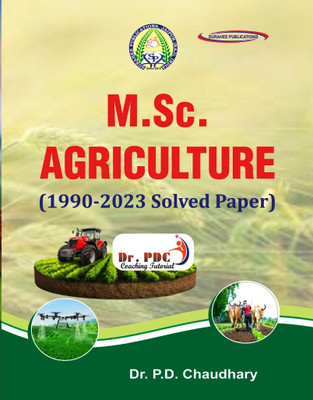 M.Sc. Agriculture (1990-2023 Solved Papers) English Language(Paperback, Dr P D Chaudhary)