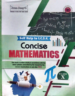 Self Help To I.c.s.e Concise Mathematics Class - X(Paperback, T)